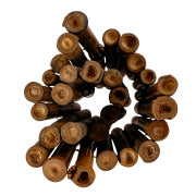 0.65ft * 2ft Natural Black Bamboo Border Edging