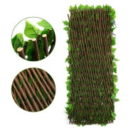47"x14" Artificial Grass Wall Panels Hedge Grass Backdrop, Green Wall Decor for Outdoor Indoor Patio Garden Backyard