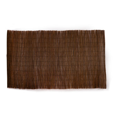 2ft x 14ft Natural Willow Rolled Panel Fence for Decorative Fencing Backyard