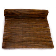 2ft x 14ft Natural Willow Rolled Panel Fence for Decorative Fencing Backyard